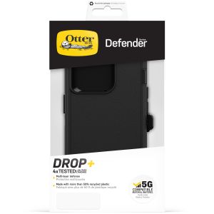 OtterBox Defender Rugged Case für das iPhone 14 Pro - Schwarz