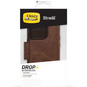 OtterBox Strada Klapphülle für das iPhone 14 Pro - Braun