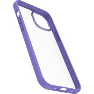 OtterBox React Backcover für das iPhone 14 Plus - Transparent / Violett