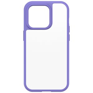 OtterBox React Backcover für das iPhone 14 Pro - Transparent / Violett