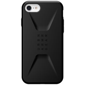 UAG Civilian Backcover für das iPhone SE (2022 / 2020) / 8 / 7 / 6(s) - Black
