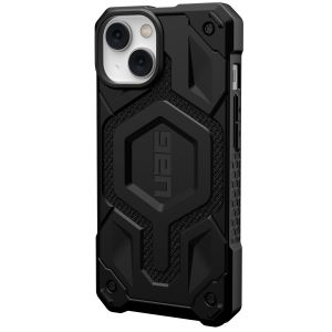 UAG Monarch Backcover MagSafe für das iPhone 14 - Kevlar Black