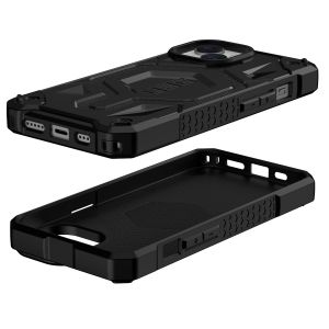 UAG Monarch Backcover MagSafe für das iPhone 14 - Schwarz