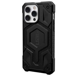UAG Monarch Backcover MagSafe für das iPhone 14 Pro Max - Kevlar Black