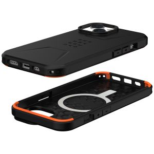 UAG Civilian Backcover MagSafe für das iPhone 14 - Schwarz