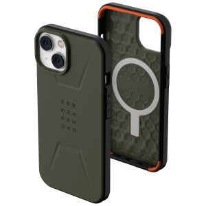 UAG Civilian Backcover MagSafe für das iPhone 14 - Olive