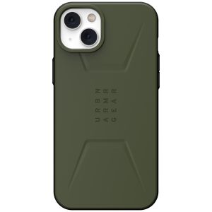 UAG Civilian Backcover MagSafe für das iPhone 14 Plus - Olive