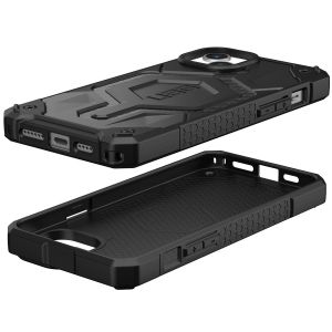 UAG Monarch Pro Backcover für das iPhone 15 Plus - Carbon Fiber