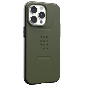UAG Civilian Backcover MagSafe für das iPhone 15 Pro Max - Olive Drab