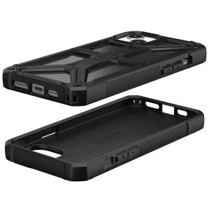 UAG Monarch Backcover für das iPhone 15 Plus - Carbon Fiber