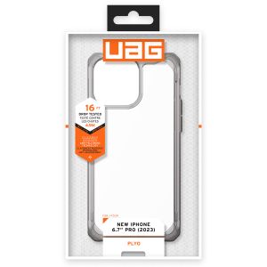 UAG Plyo Hard Case für das iPhone 15 Pro Max - Ash