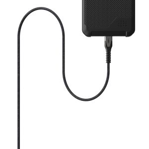 UAG Kevlar® Kern USB-C zu Lightning Ladekabel - 1,5 Meter - Schwarz / Grau