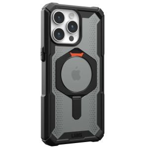 UAG Plasma XTE Back Cover MagSafe für das iPhone 15 Pro Max - Schwarz / Orange