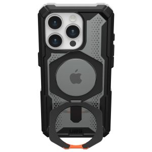 UAG Plasma XTE Back Cover MagSafe für das iPhone 15 Pro - Schwarz / Orange
