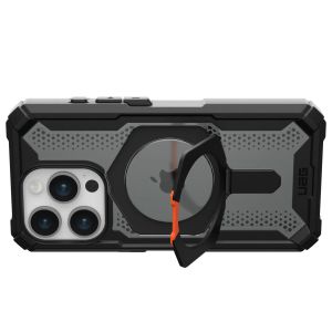 UAG Plasma XTE Back Cover MagSafe für das iPhone 15 Pro - Schwarz / Orange