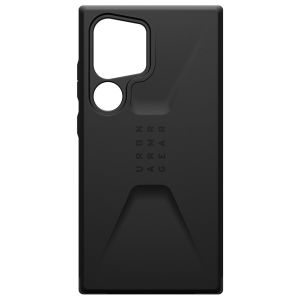 UAG Civilian Backcover für das Samsung Galaxy S24 Ultra - Black