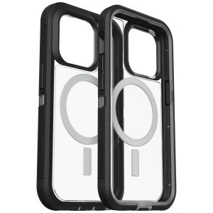 OtterBox Defender Rugged Case mit MagSafe für das iPhone 14 Pro - Transparent / Schwarz