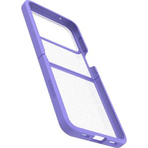 OtterBox Thin Flex Back Cover für das Samsung Galaxy Flip 4 - Transparent/Violett