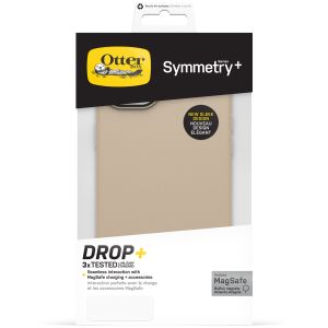 OtterBox Symmetry Backcover MagSafe für das 14 Plus - Beige