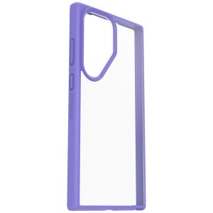 OtterBox React Backcover für das Samsung Galaxy S23 Ultra - Clear Purple