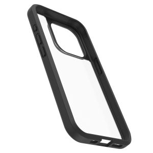 OtterBox React Backcover für das iPhone 15 Pro - Transparent / Schwarz