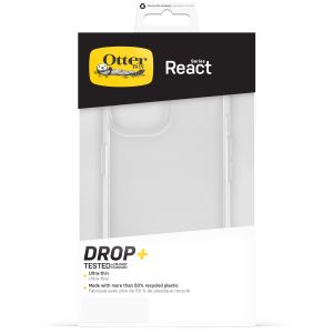 OtterBox React Backcover für das iPhone 15 - Transparent