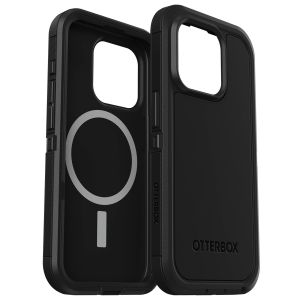 OtterBox Defender Rugged Case mit MagSafe für das iPhone 15 Pro - Schwarz