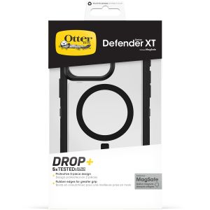 OtterBox Defender Rugged Case mit MagSafe für das iPhone 15 Pro Max - Transparent / Schwarz