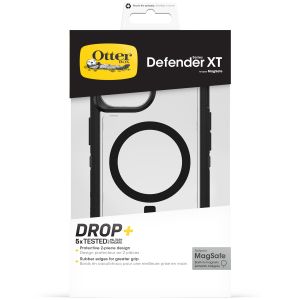 OtterBox Defender Rugged Case mit MagSafe für das iPhone 15 - Transparent / Schwarz
