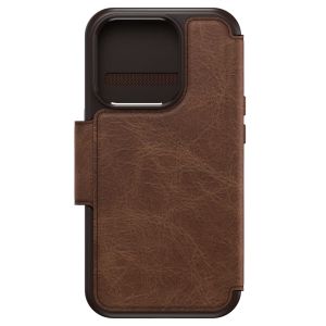 OtterBox ﻿Strada-Klapphülle MagSafe für das iPhone 15 Pro - Braun