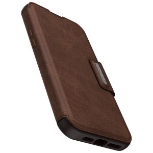 OtterBox ﻿Strada-Klapphülle MagSafe für das iPhone 15 Plus - Braun