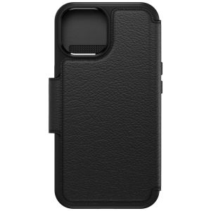 OtterBox ﻿Strada-Klapphülle MagSafe für das iPhone 15 - Schwarz