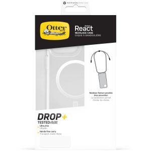 OtterBox React Necklace MagSafe für das iPhone 15 Pro Max - Transparent