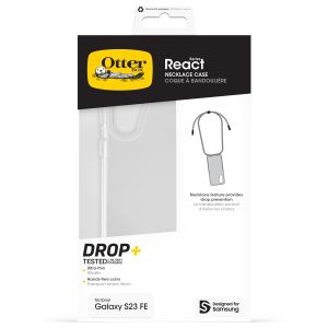 OtterBox React Necklace Backcover für das Samsung Galaxy S23 FE - Clear