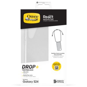 OtterBox React Necklace Backcover für das Samsung Galaxy S24 - Stardust