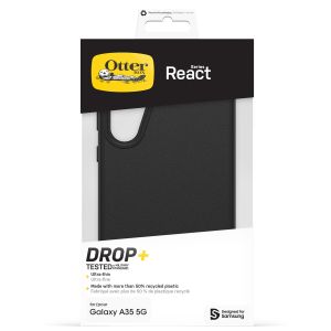 OtterBox React Backcover für das Samsung Galaxy A35 - Black