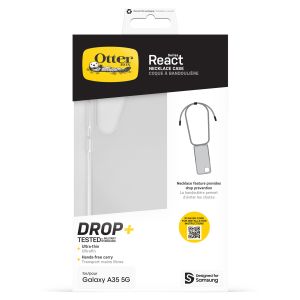 OtterBox React Necklace Backcover für das Samsung Galaxy A35 - Clear