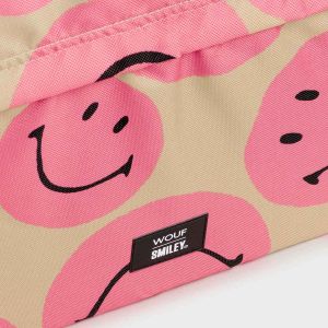Wouf Laptop Hülle 15-16 Zoll - Laptop Sleeve - Smiley Pink