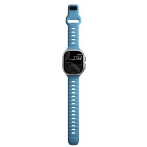 Nomad Sport Band FKM für die Apple Watch Series 1-9 / SE / Ultra (2) - 42/44/45/49 mm - Electric Blue