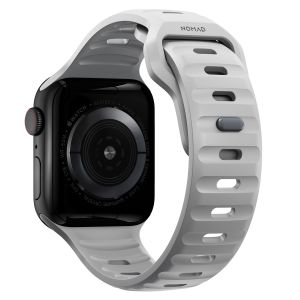 Nomad Sport Band FKM für die Apple Watch Series 1-9 / SE / Ultra (2) - 42/44/45/49 mm - Lunar Gray