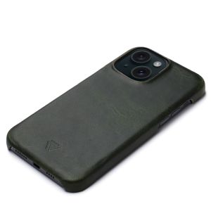 Wachikopa Full Wrap Back Cover für das iPhone 15 - Dark Green