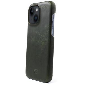 Wachikopa Full Wrap Back Cover für das iPhone 14 - Dark Green