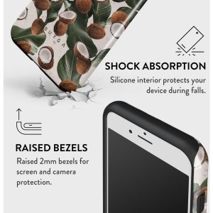 Burga Tough Back Cover für das iPhone SE (2022 / 2020) / 8 / 7 - Coconut Crush