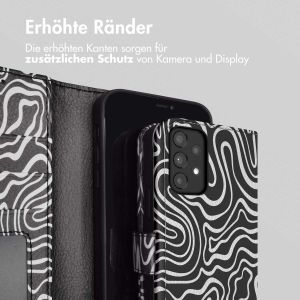 iMoshion Design Klapphülle für das Samsung Galaxy A33 - Black And White