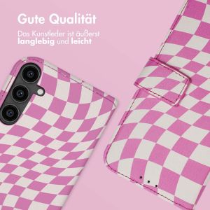 iMoshion Design Klapphülle für das Samsung Galaxy S23 FE - Retro Pink