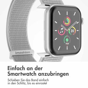 iMoshion Nylon-Armband⁺ für die Apple Watch Series 1-9 / SE - 38/40/41 mm - Seashell