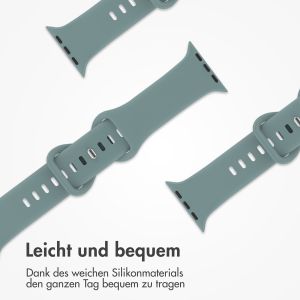 iMoshion Silikonband⁺ für die Apple Watch Series 1-9 / SE - 38/40/41 mm - Cactus - Größe S/M