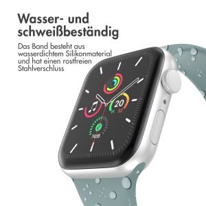 iMoshion Silikonband⁺ für die Apple Watch Series 1-9 / SE / Ultra (2) - 42/44/45/49 mm - Cactus - Größe M/L