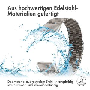 iMoshion Mailändische Magnetarmband für das Fitbit Charge 5 / Charge 6 - Starlight