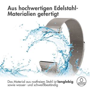 iMoshion Mailändische Magnetarmband für das Fitbit Versa 4 / 3 / Sense (2) - Starlight